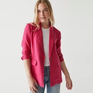 Anthropologie/Michael Stars Lottie Linen Blazer